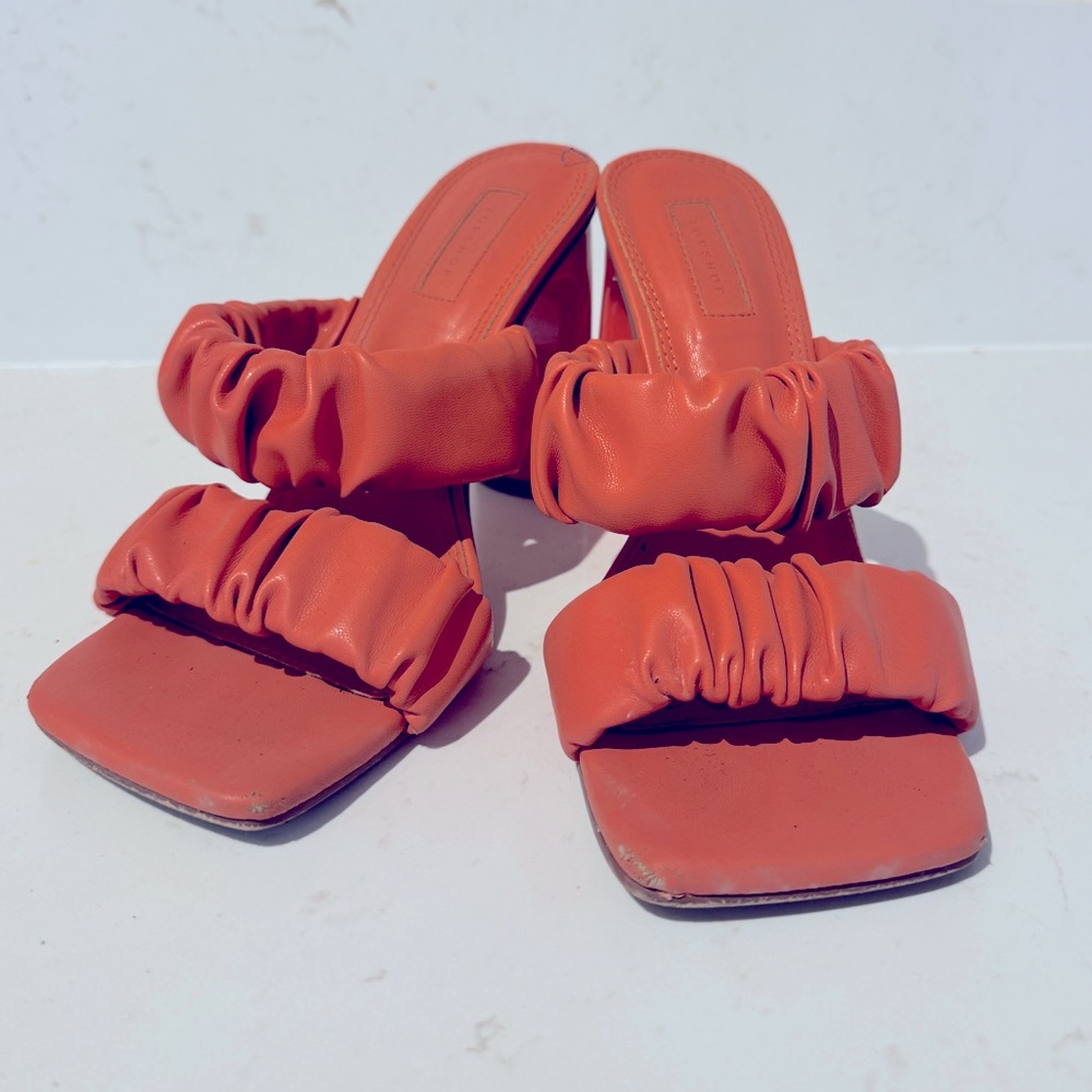 Topshop Coral Heels